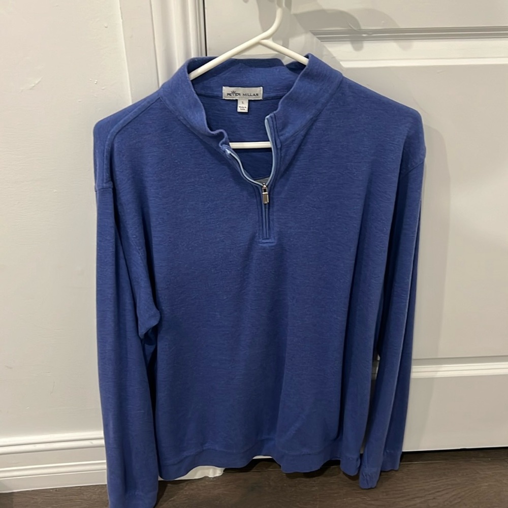 Men’s Large Peter Millar Quarter Zip Pullover